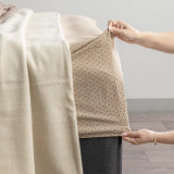 175 GSM Diamond Flannelette Fitted Sheet Set by Park Avenue