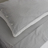 Classic Ticking Pillowcases - Black