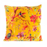 Paradise Ochre Cushion by Floressents