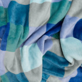 Charlie Ultraplush Robe Ocean by Bambury