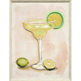 Margarita Led Canvas Neutral Frame by Linen & More - 63x83cm