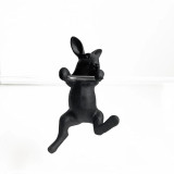 Rabbit Hanging Rim III - Matt Black by Linen & More