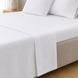 Crisp Commercial Flat Sheet  with Cuff