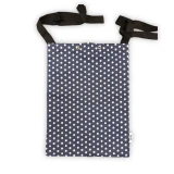 Blue White Polka Dot