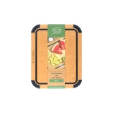 Eco Basics Carving Board with Juice Groove - Natural - Small