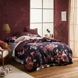 Ari Navy Duvet Cover Set by Logan and Mason