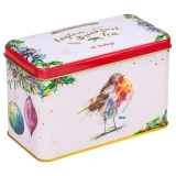 Christmas Robin Tea Tin by New English Tea - 40 Teabag Tin