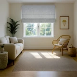 Iconic Roman Blockout Roller Blinds by Filigree - Silver