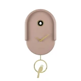 Tweet Clock Mocha Brown by Karlsson