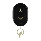 Tweet Clock Black by Karlsson