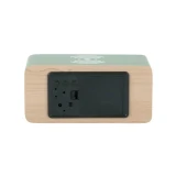 Block LED Alarm Clock Jungle Green by Karlsson