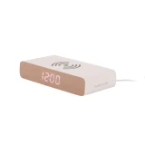 Retro Flat LED Alarm Clock White by Karlsson
