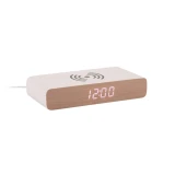 Retro Flat LED Alarm Clock White by Karlsson