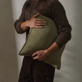 Alba Cushion by Weave - Moss