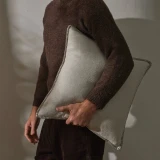 Alba Cushion by Weave - Bone