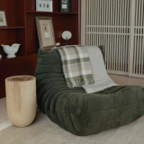 Harris Merino Lambswool Throw by Weave - Natural