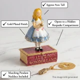 Alice - Cloisonné Collectible, Alice in Wonderland by Secrets From Hidden Treasures
