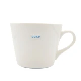 Bucket Mug - Goat (Greatest Of All Time) By Keith Brymer Jones