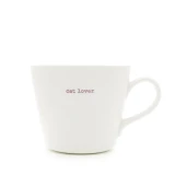 Bucket Mug - Cat Lover By Keith Brymer Jones