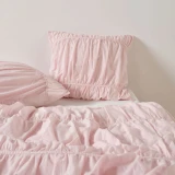 Layla European Pillowcase By Linen House - Peony