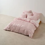 Layla Duvet Cover Set By Linen House - Peony