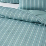 Close up of Monday Stripe Duvet Cover Set by Linen House