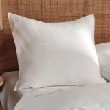 Nara European Pillowcase By Linen House - White