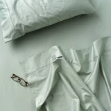 Close up of Augusta Sheet Set By Linen House