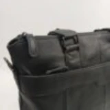 Walnut Black Leather Briefcase by Nikau Design