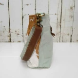 Kara Hide Crossbody Bag Caramel by Backyard