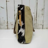 Lynda Hide/Canvas Tote Bag Large by Backyard
