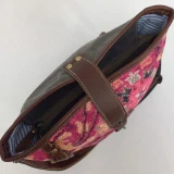 Vera Canvas/Leather Crossbody Bag Bag by Backyard