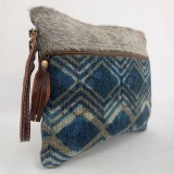 Tracey Canvas Clutch Bag by Backyard