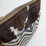 Andie Hide/Canvas Crossbody Bag Bag by Backyard