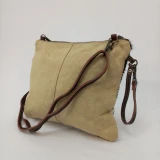 Kelly Hide/Canvas Crossbody Bag Bag by Backyard
