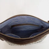 Kelly Hide/Canvas Crossbody Bag Bag by Backyard