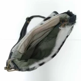 Diana Hide Crossbody Bag Black by Backyard
