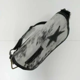 Diana Hide Crossbody Bag Black by Backyard