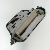 Diana Hide Crossbody Bag Black by Backyard