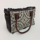 Donna Canvas Tote Bag Bag by Backyard