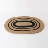 Jute Oval Placemat by Le Forge