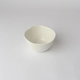 Terracotta Fine White Bowl by Le Forge