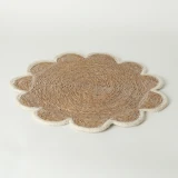 Seagrass/Jute Daisy Placemat by Le Forge - Natural