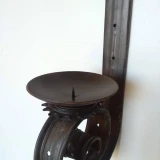 Iron Candle Wall Sconce by Backyard
