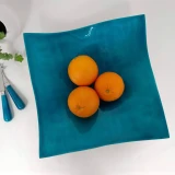 Square Wavy Dish Large by Vanillaware