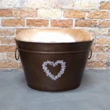 Detroit Stool Tan Hide by Backyard (2 Pack)