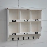Timber Wall Organizer 6 Compartments by Backyard