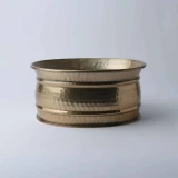 Aluminium Champagne Oval Planter by Le Forge