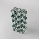 Crystal Durland Vase by Le Forge - 20cm