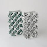 Crystal Durland Vase by Le Forge - 20cm